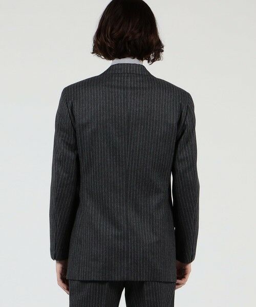 セール】 Super120'sウールフランネル ダブルブレステッド6B スーツ