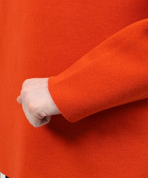 セール】 ウールナイロン ミラノリブ クルーネックプルオーバーニット