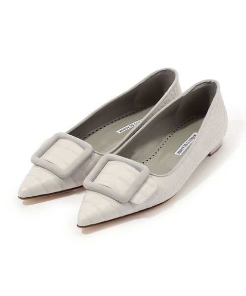 セール】 MANOLO BLAHNIK MAYSALE FLAT （フラットシューズ