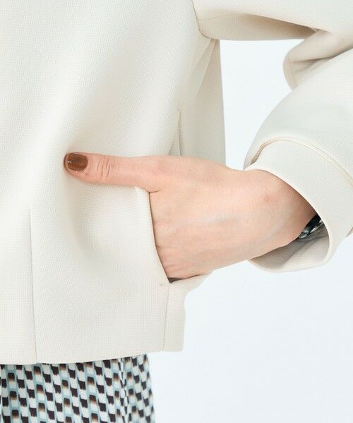 セール】 リップルダンボール ライトクルーネックジャケット （ノー