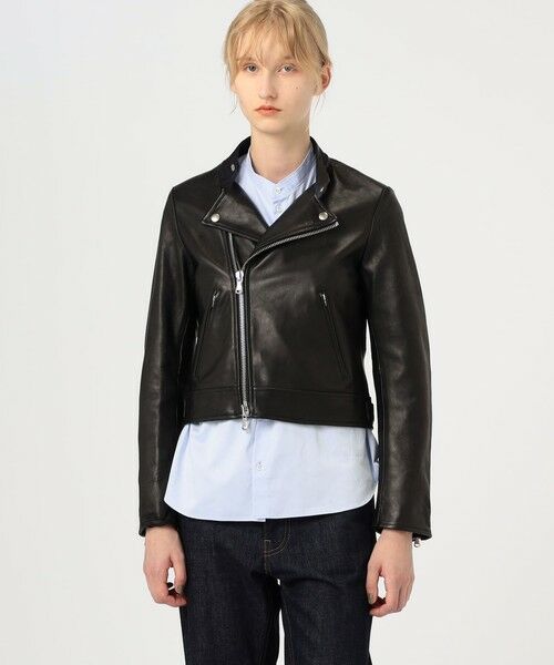 ラムレザー ライダースジャケット （レザーブルゾン・ジャケット