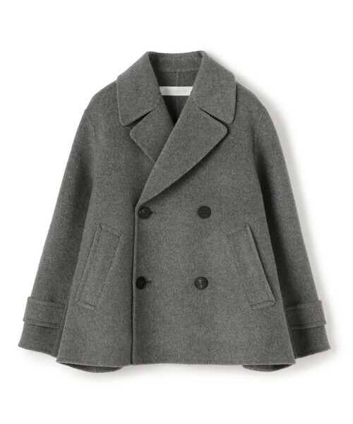 ウールカシミヤダブルフェイス Pコート （ピーコート）｜TOMORROWLAND