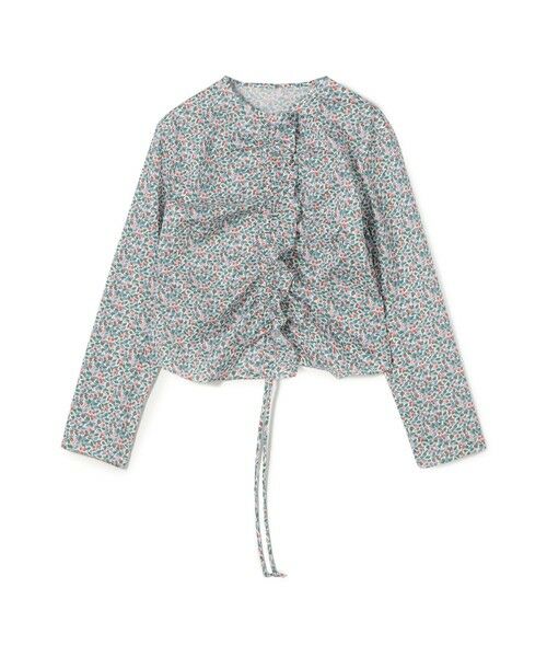 セール】 リバティプリント ギャザードブラウス （シャツ・ブラウス