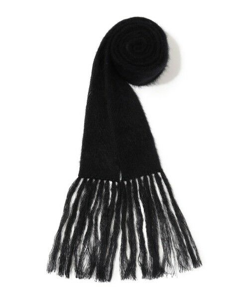セール】 フォックスカシミヤ フリンジストール （マフラー・ショール