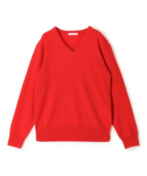 セール】 スコットランドカシミヤ Vネックニット （ニット・セーター