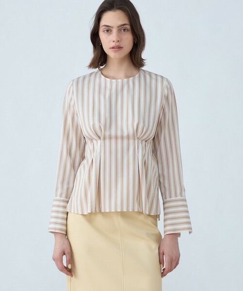 セール】 コットンブロード プルオーバーブラウス （シャツ・ブラウス