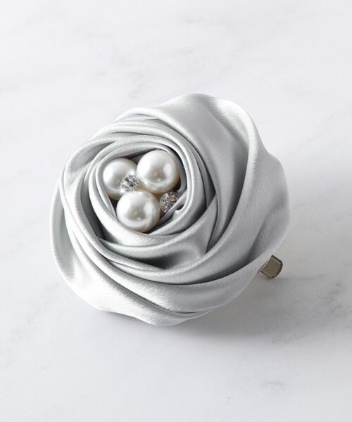 セール】 【セレモニー】ローズコサージュ （ブローチ・コサージュ