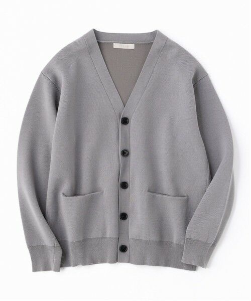 セール】 【男女兼用/新色追加】スウェットライク ニットカーディガン