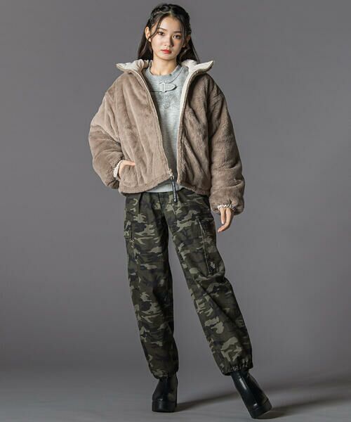 セール】 リバーシブルアウター(130~160cm) （ブルゾン）｜ZIDDY