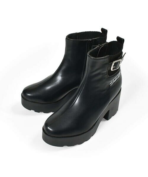 ニコ☆プチ 掲載 】サイドゴアブーツ(21~24cm) （ブーツ（ショート丈