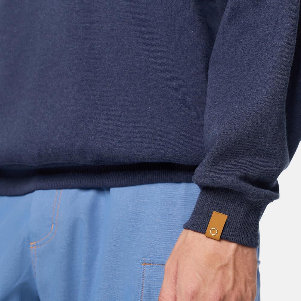 TOKYO DESIGN COLLECTIVE】 ハーフジップ スウェットシャツ ユニ