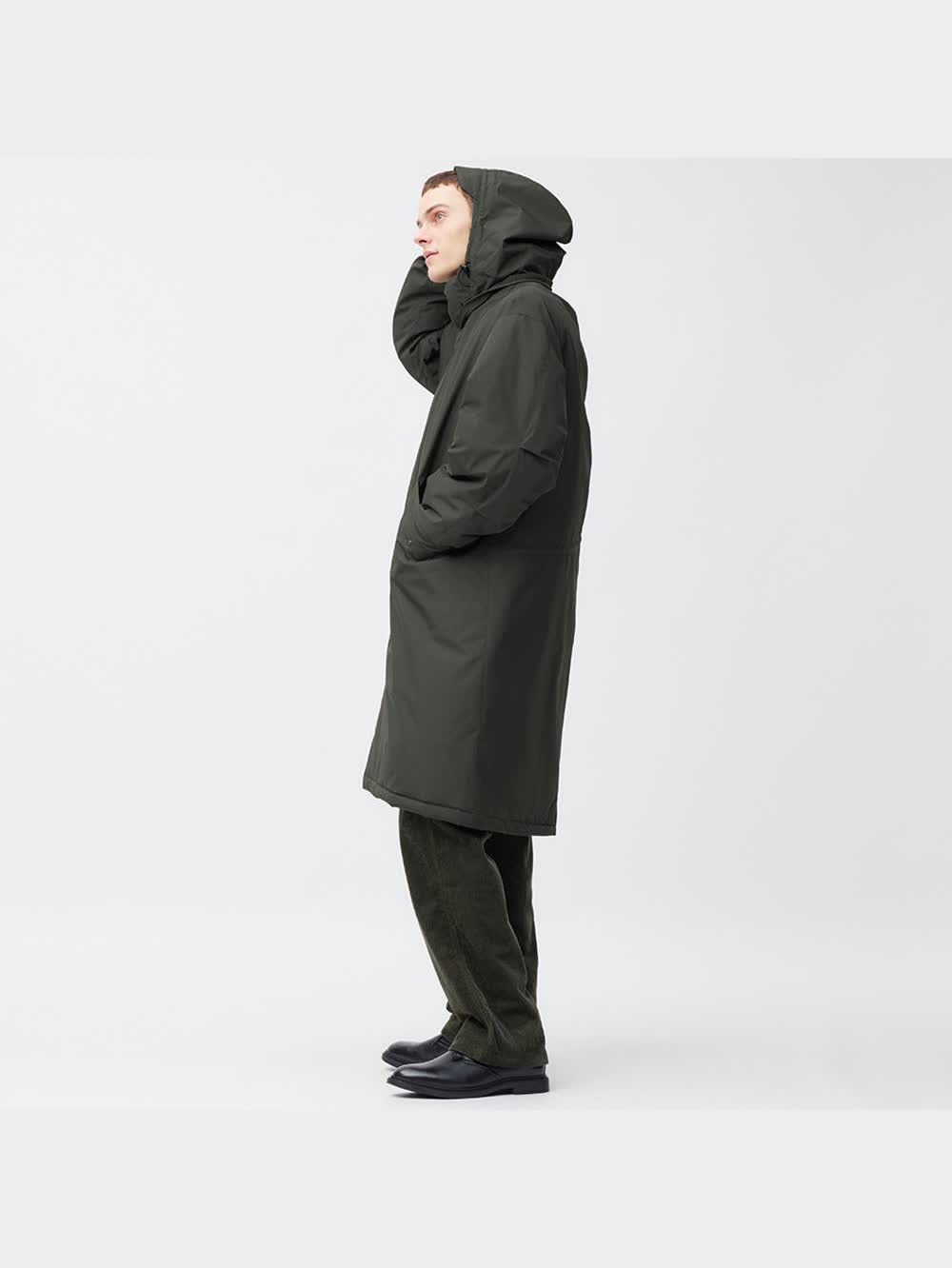 GU公式 | ヒートパデッドモッズコート