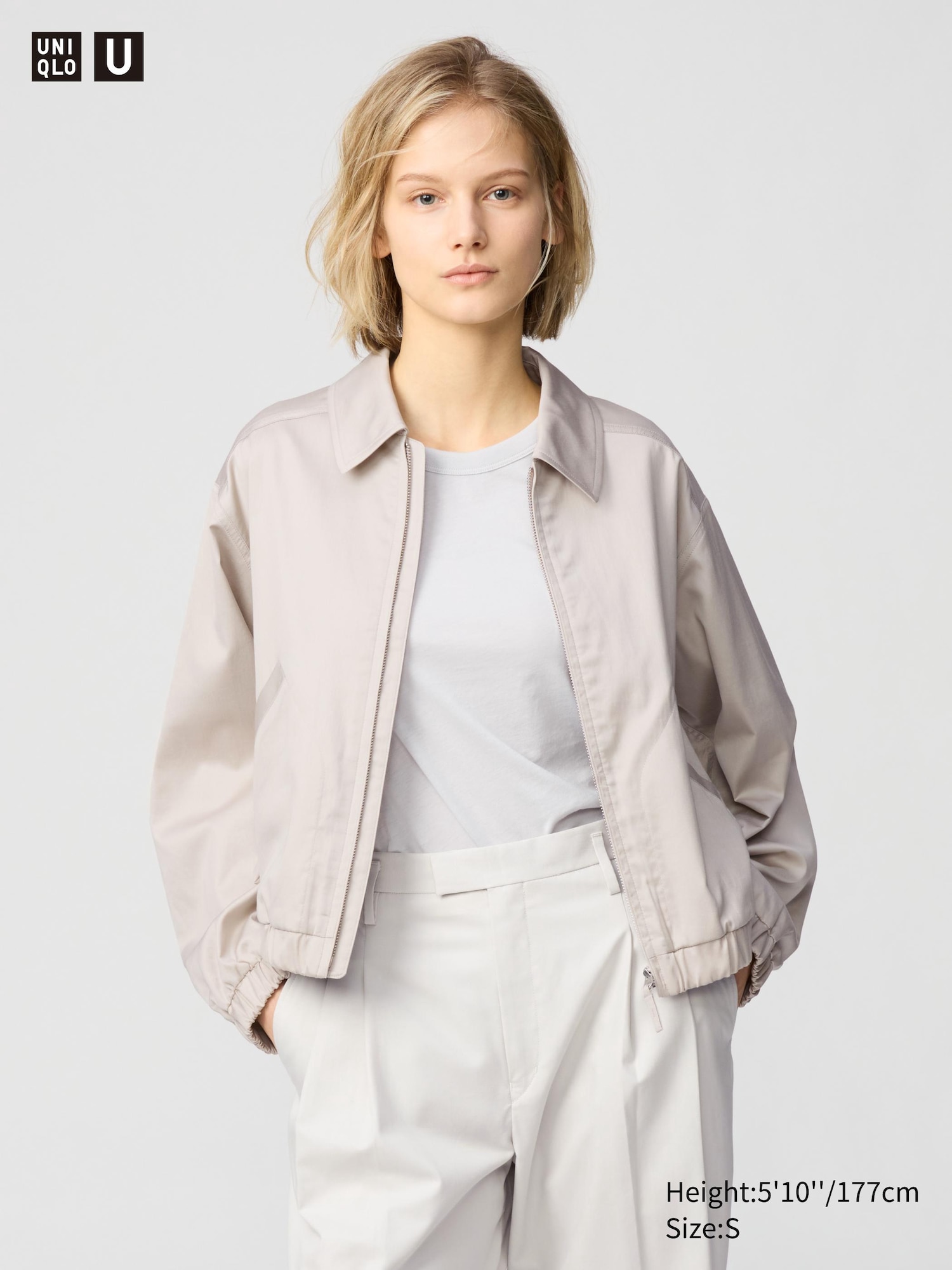 Zip Up Short Blouson | UNIQLO US