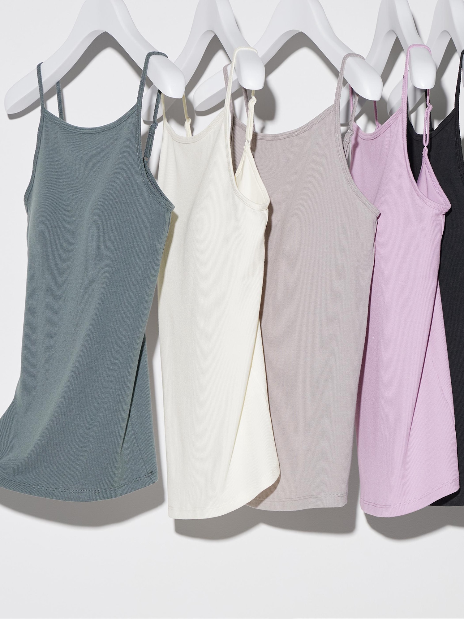 ユニクロ公式 | エアリズムコットンボートネックブラキャミソール