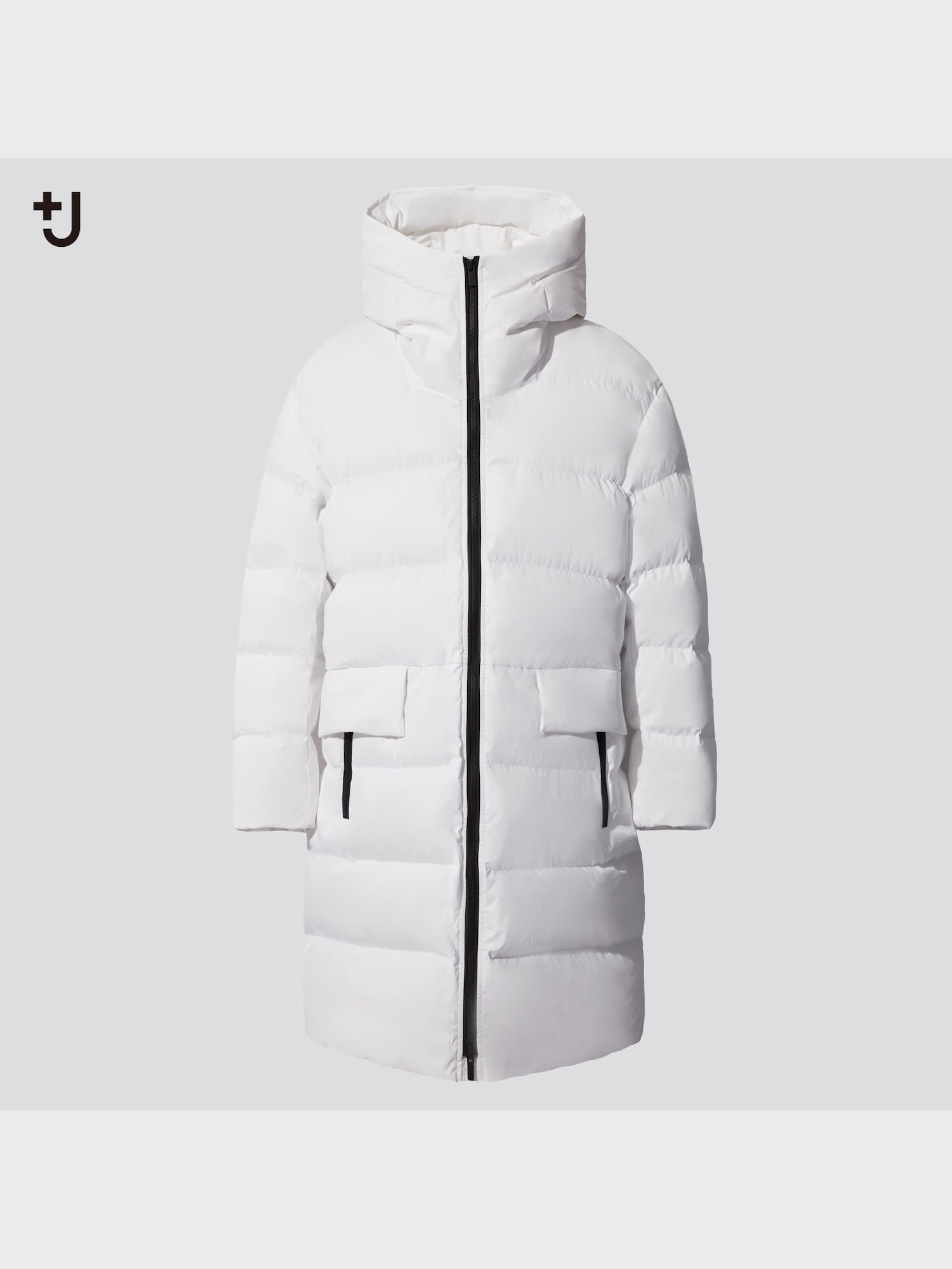 ユニクロ公式 | ライトダウンボリュームロングフーデッドコート