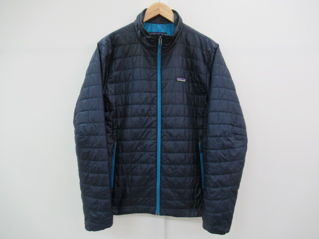 メンズ・ナノ・パフ・ジャケット ネイビー | アウトドア用品