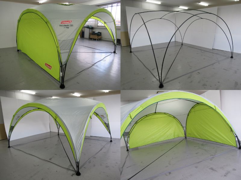 米*び様 Coleman パーティーシェード/360 (ライムグリーン) Coleman