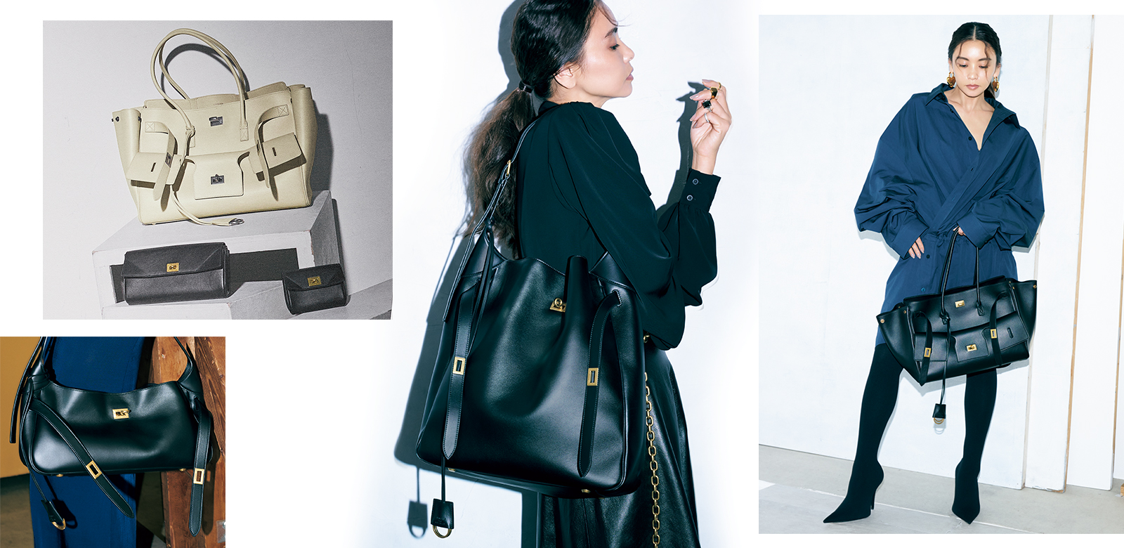 バレンシアガの知性が光る〝型破りな黒〟バッグ | VERY NaVY