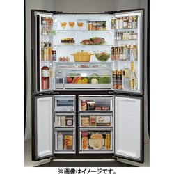 ヨドバシ.com - AQUA アクア 冷蔵庫（512L・両開き） ダークウッド