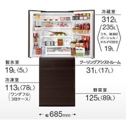 ヨドバシ.com - パナソニック Panasonic 冷蔵庫 （600L・フレンチドア