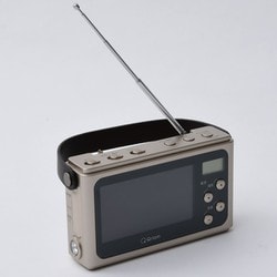 ヨドバシ.com - キュリオム Qriom 手回し充電テレビ＋ラジオ