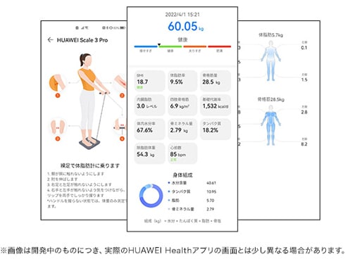 ヨドバシ.com - ファーウェイ HUAWEI スマート体組成計 HUAWEI Scale 3