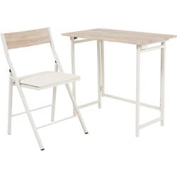 ヨドバシ.com - 萩原 ハギハラ 折りたたみデスクチェアセット デスク