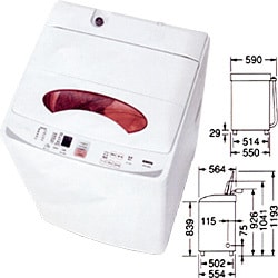 ヨドバシ.com - サンヨー SANYO 全自動洗濯機（7.0kg） ASW-70A-W