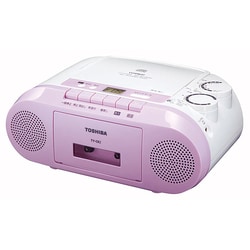 ヨドバシ.com - 東芝 TOSHIBA CDラジカセ ワイドFM対応 ピンク TY-CK2