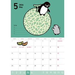 ヨドバシ.com - Suica's Penguin壁かけカレンダー2026 [カレンダー