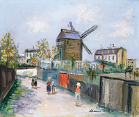 Maurice Utrillo　古びた 中学校 年代・ジャンル別検索 > エコール・ド・パリ 20世紀 > モーリス