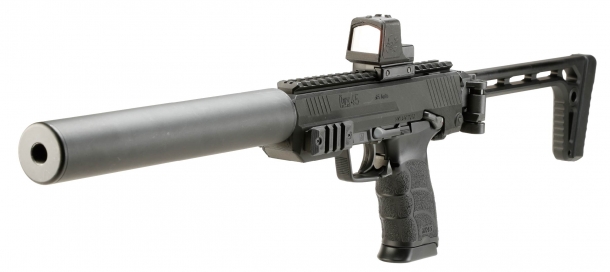 ワンタッチで手早く電動ハンドガンをカービン化「BURST-HEAD 東京