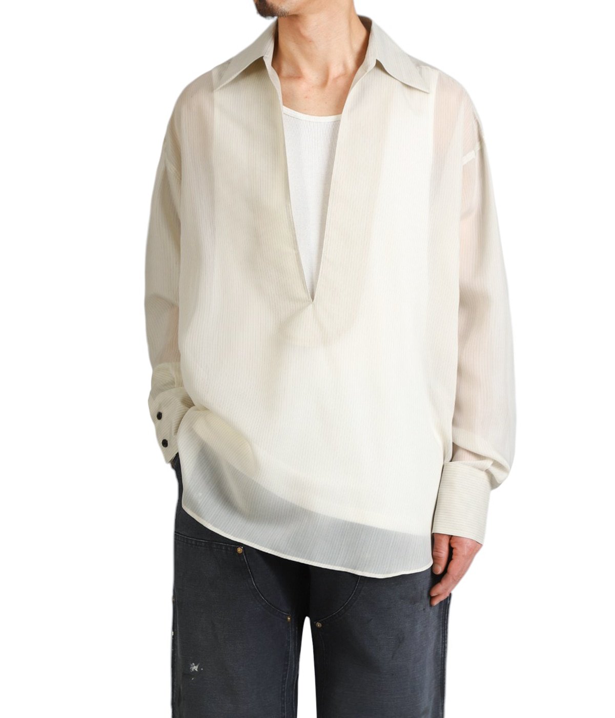 SHEER SKIPPER SHIRT | SUGARHILL(シュガーヒル) / トップス 長袖