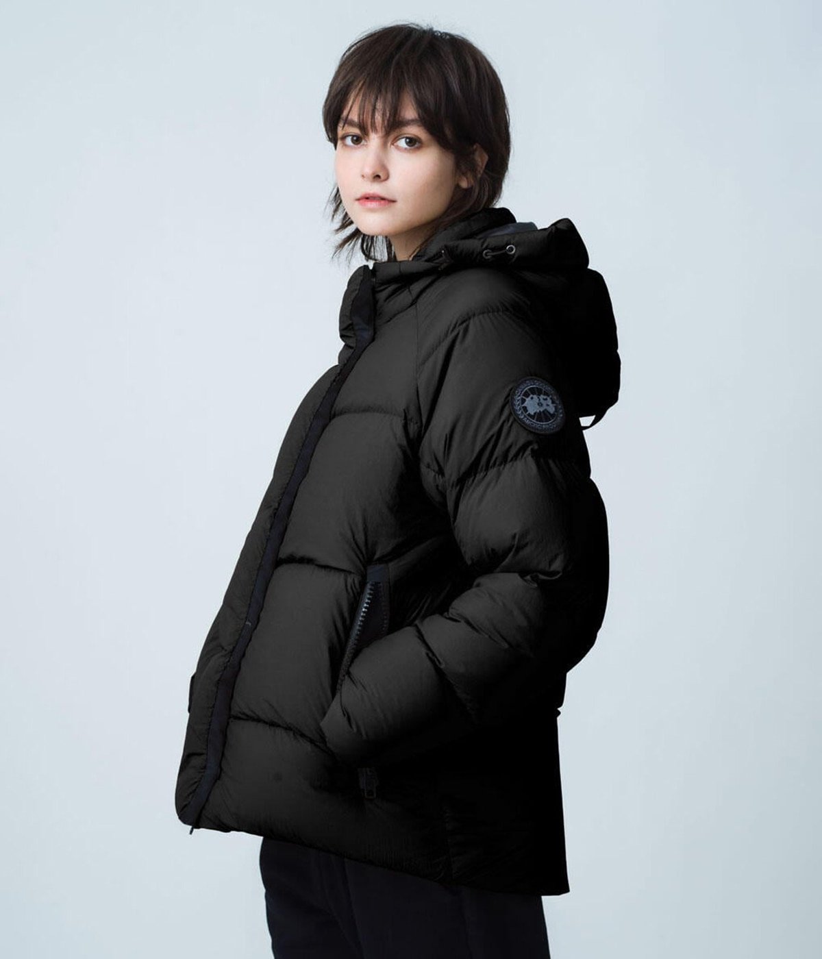 レディース】【BLACK DISC】Bryden Puffer Black Label | CANADA GOOSE