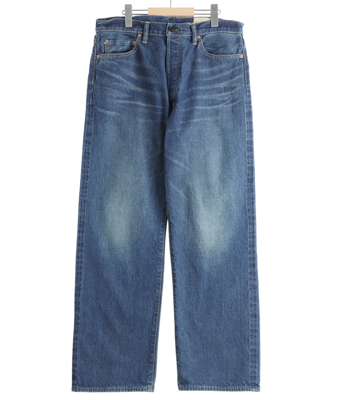 Denim Straight Trousers (VINTAGE WASH) | cantate(カンタータ