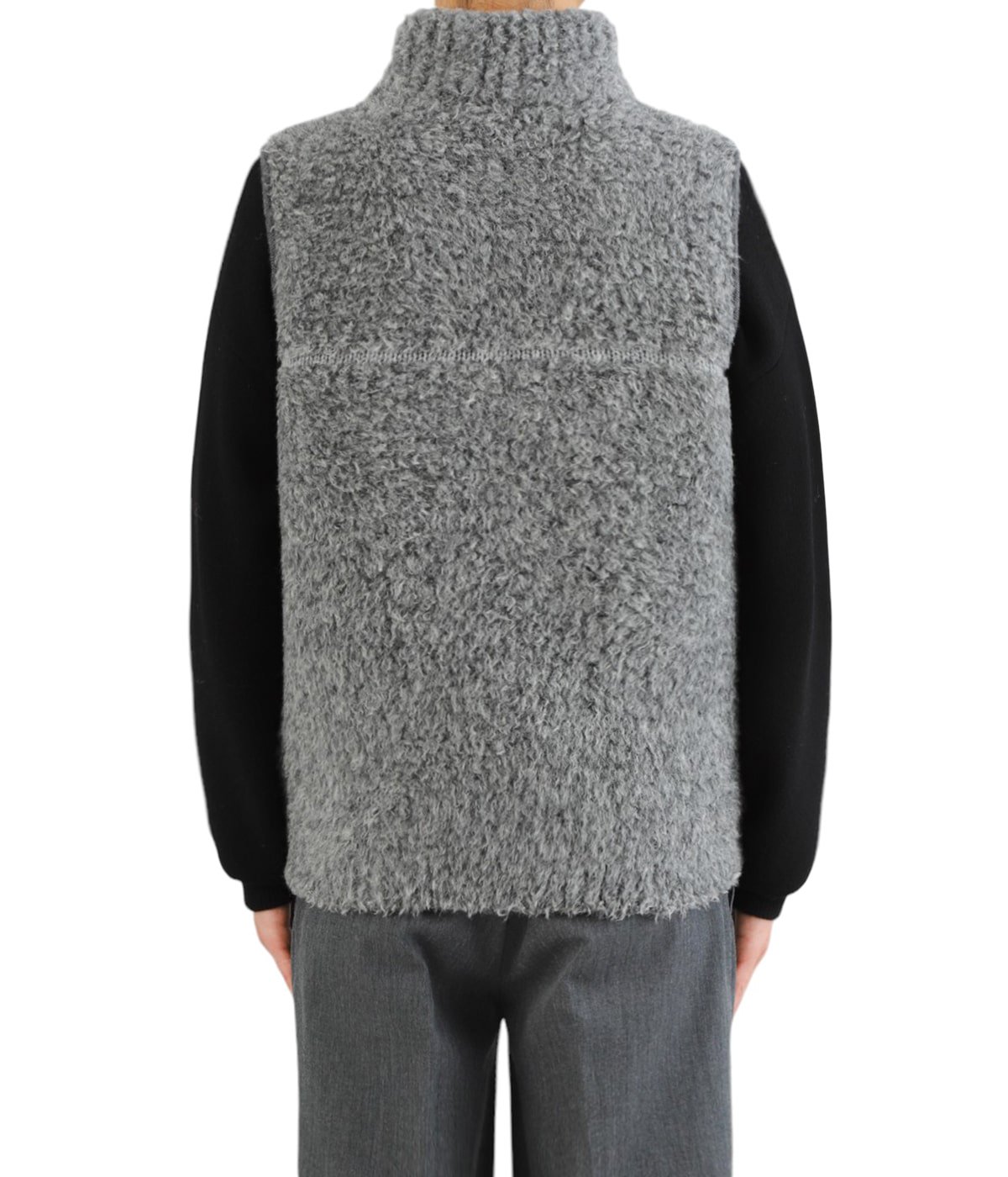 SHETLAND BOA KNIT VEST | BATONER(バトナー) / トップス ベスト