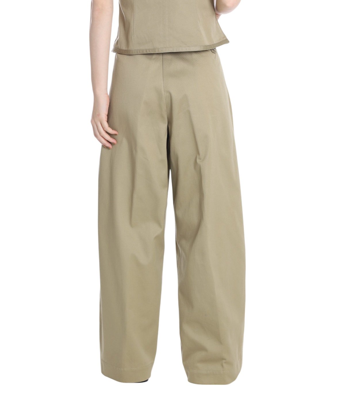 レディース】UNIFORM WEAPON 2-TUCK PANTS | FUMIKA_UCHIDA(フミカ