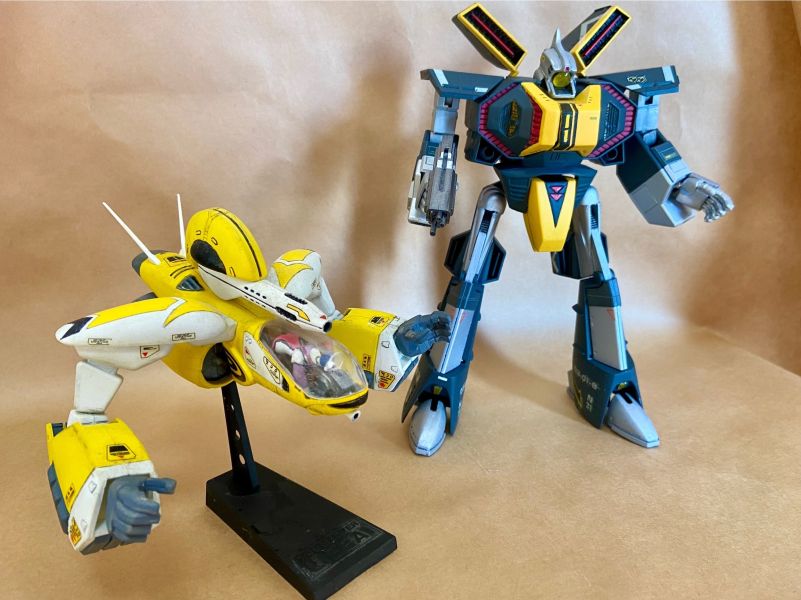 超時空世紀オーガスよりアリイ製1/48ナイキック アテナ機 | かずゆう