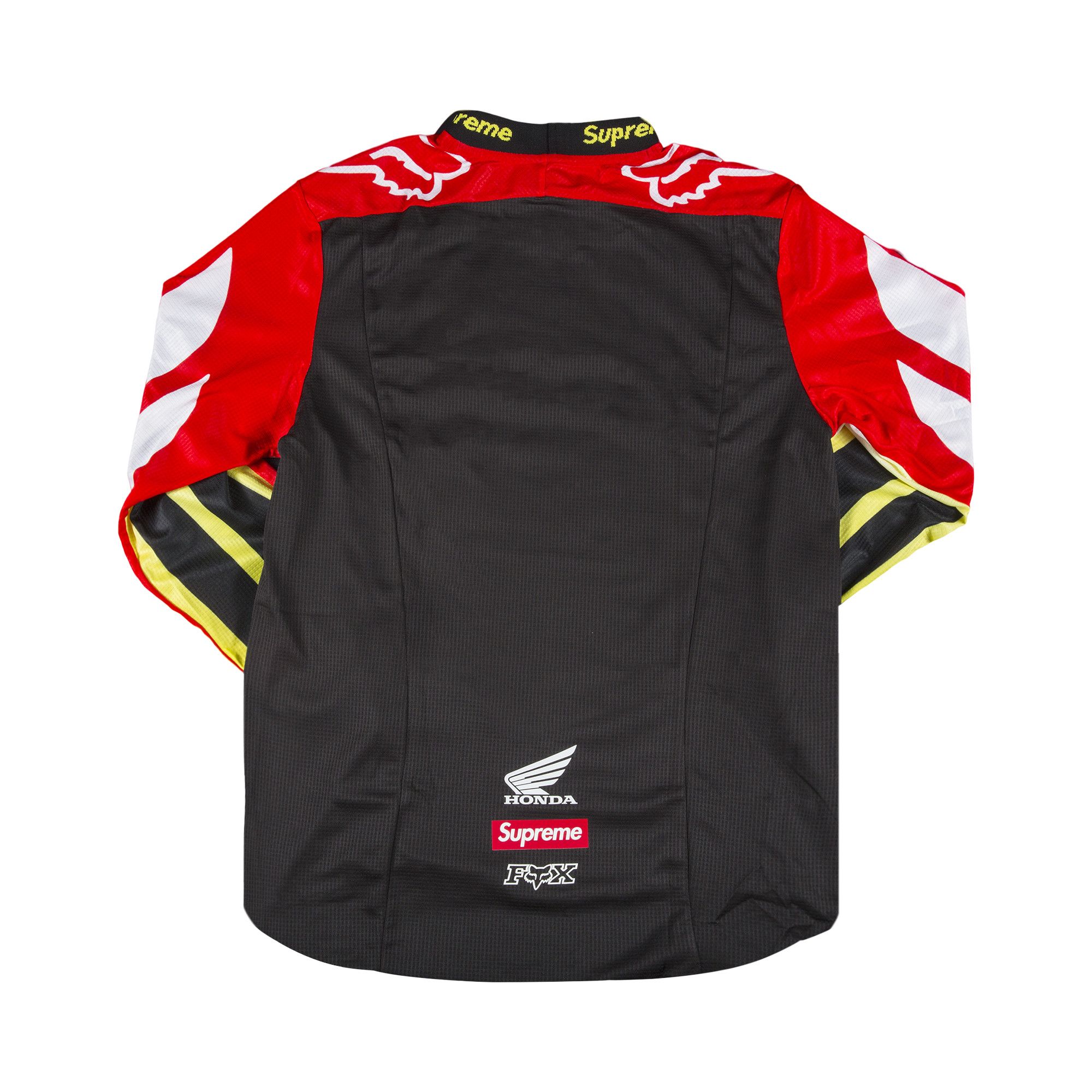 Buy Supreme x Honda Fox Racing Moto Jersey 'Red' - FW19KN3 RED | GOAT