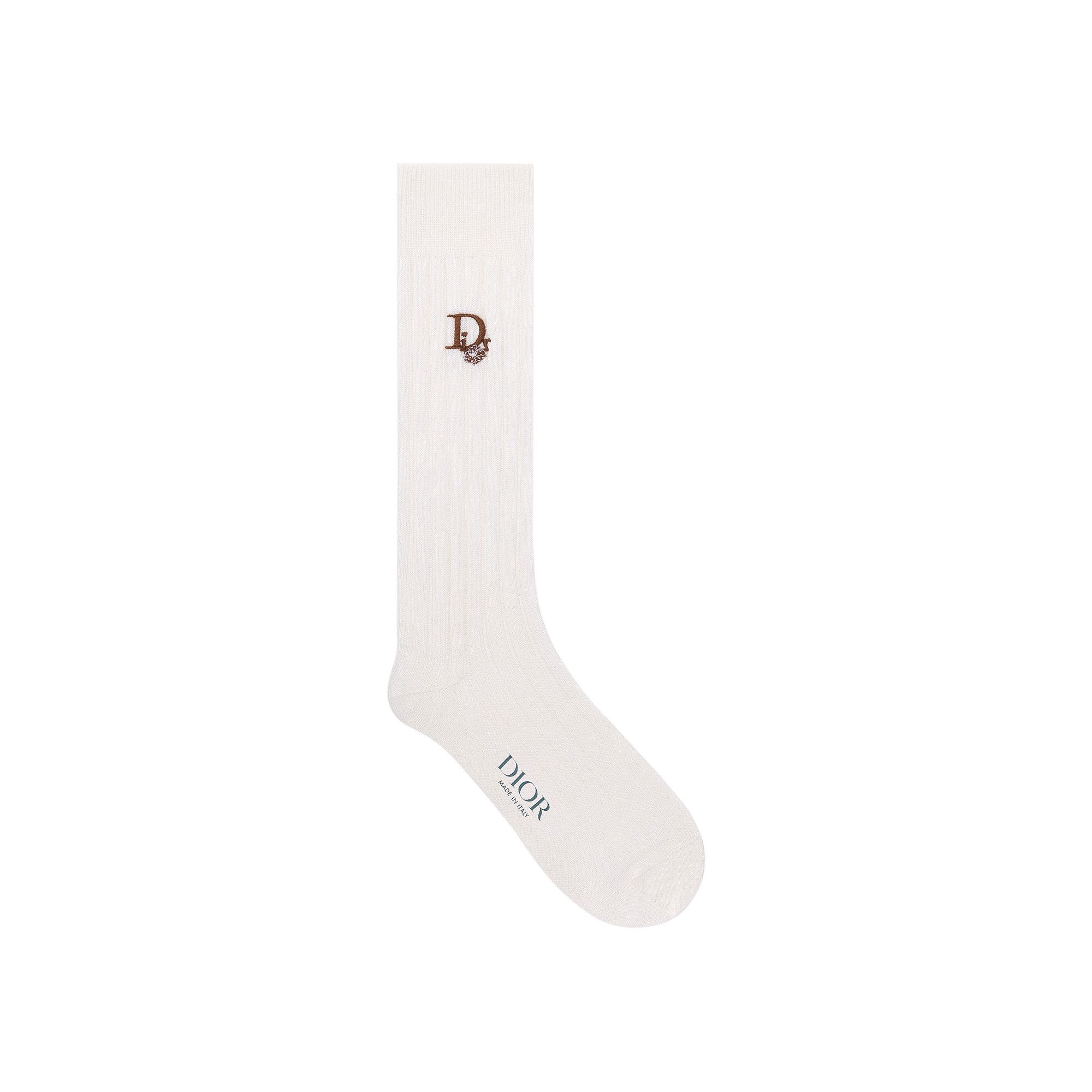 Buy Dior x Denim Tears Socks 'White' - 393MC02AT704 C087 | GOAT