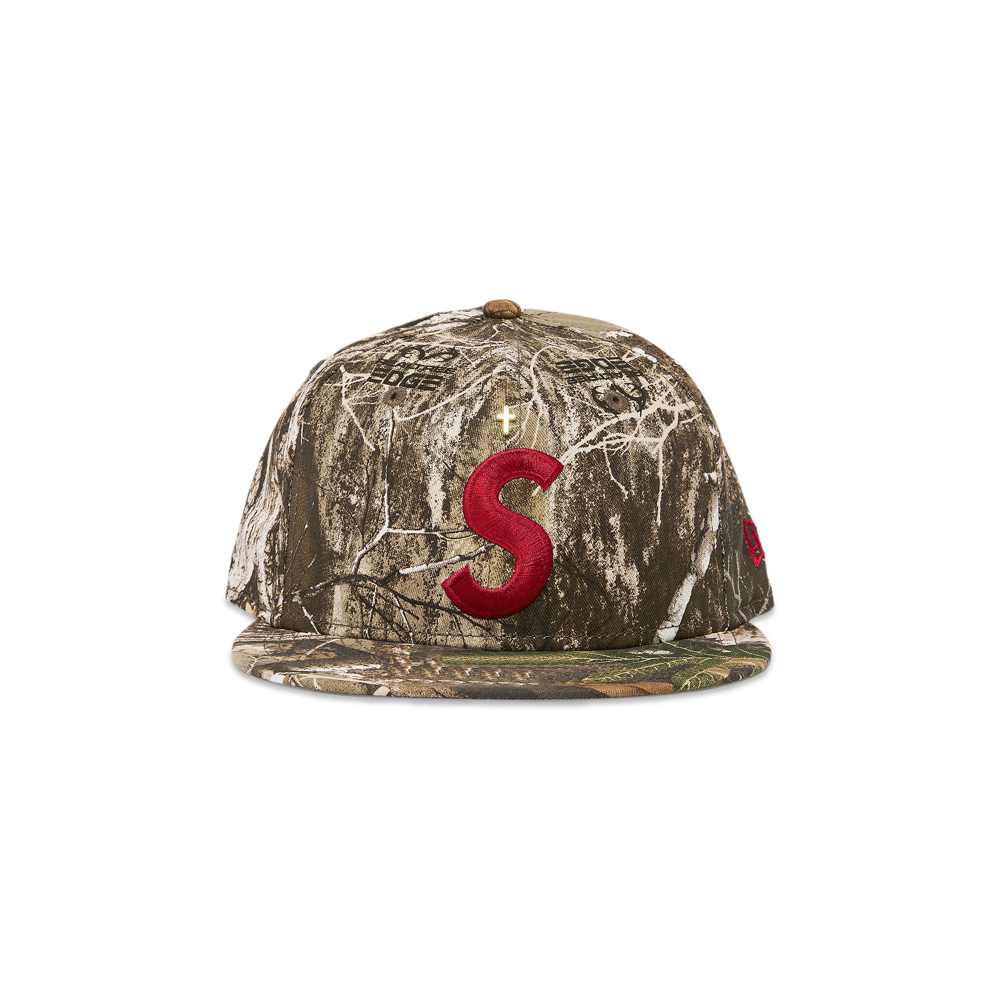 Buy Supreme Gold Cross S Logo New Era 'RealTree Camo' - SS24H15