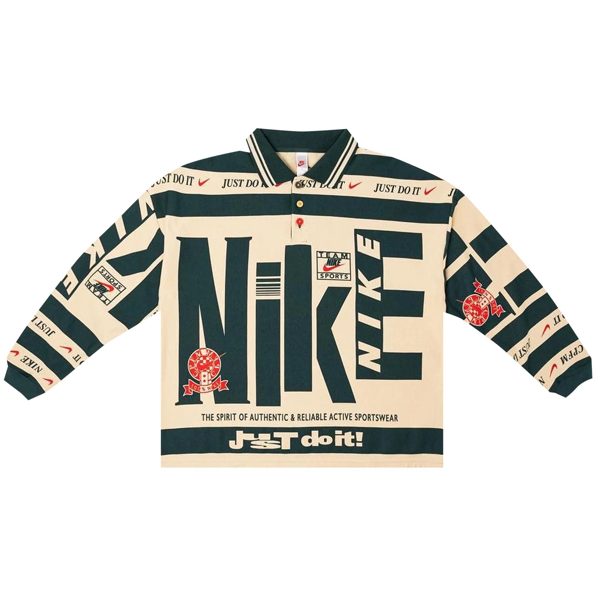 Buy Nike x Cactus Plant Flea Market Long-Sleeve Polo 'Natural