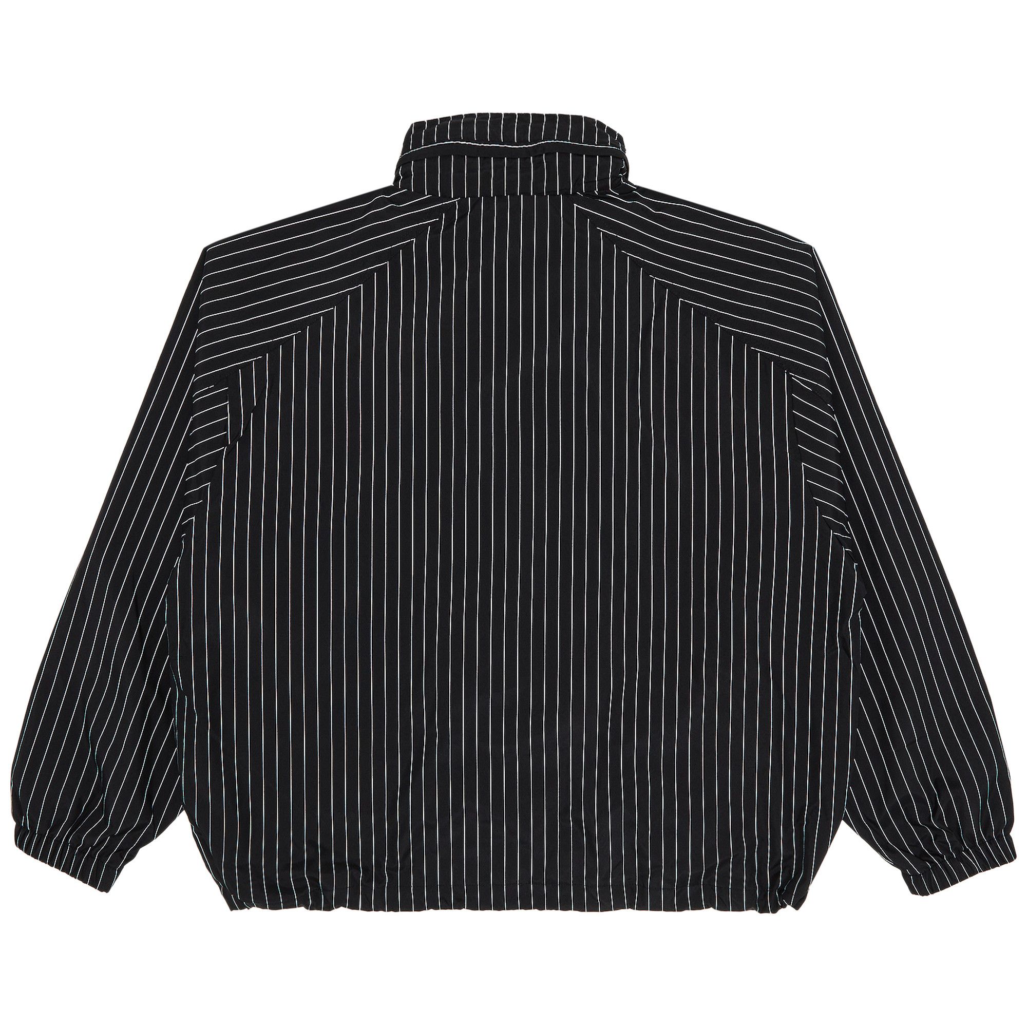 Buy Supreme Reflective Pinstripe Track Jacket 'Black' - FW24J86