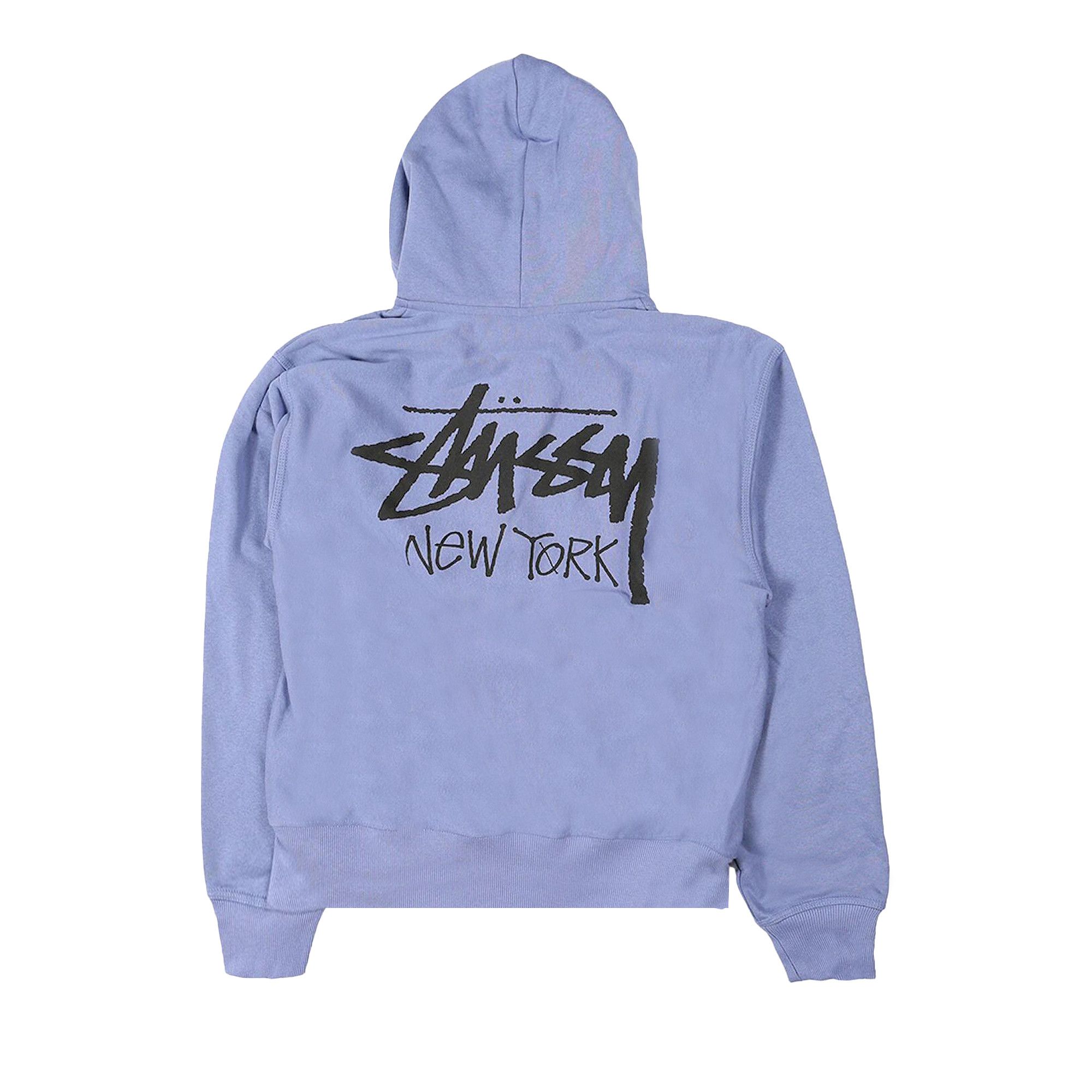 Buy Stussy Stock New York Zip Hoodie 'Storm' - 3973804 STOR | GOAT CA