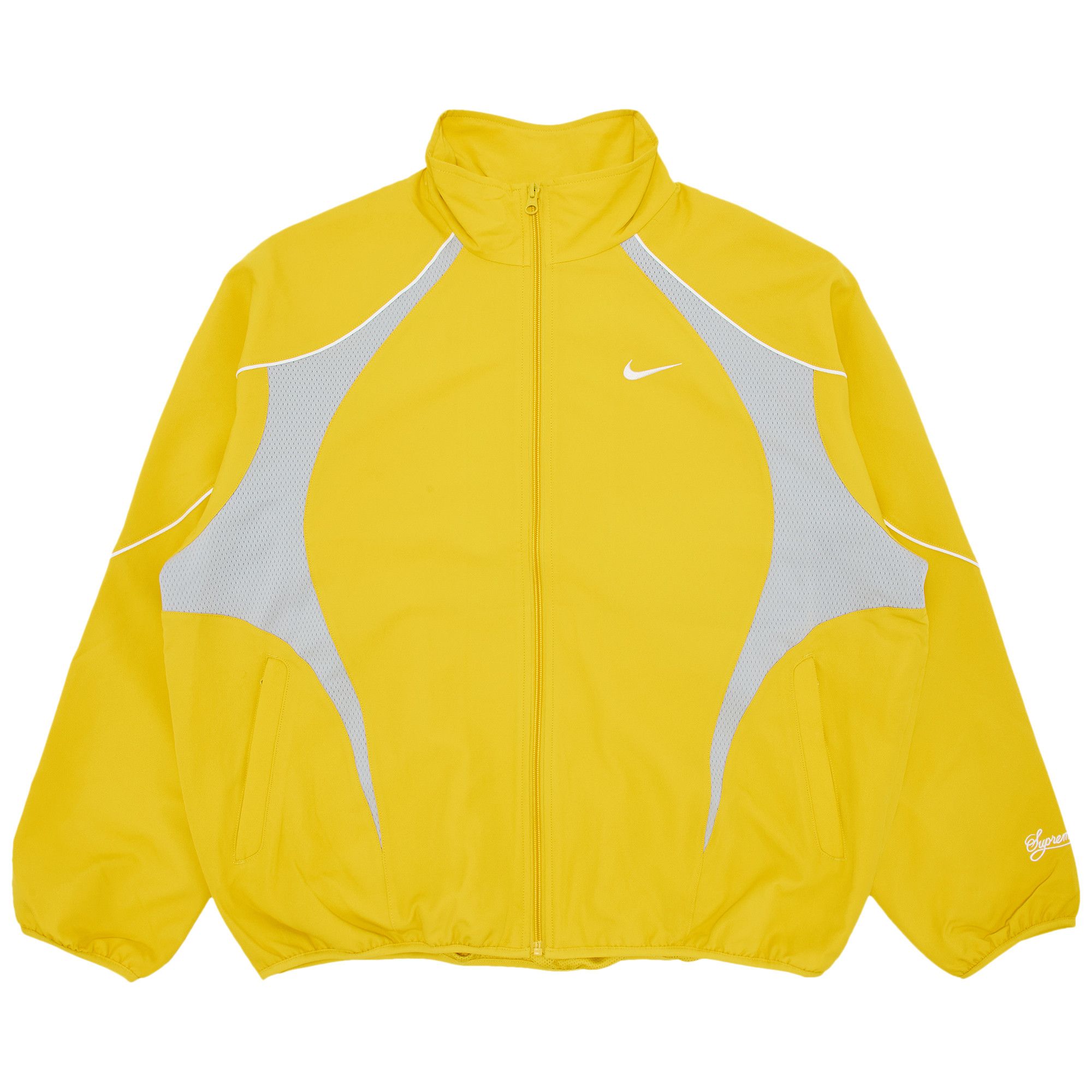 Buy Supreme x Nike Track Jacket 'Yellow' - SS25J2 YELLOW | GOAT