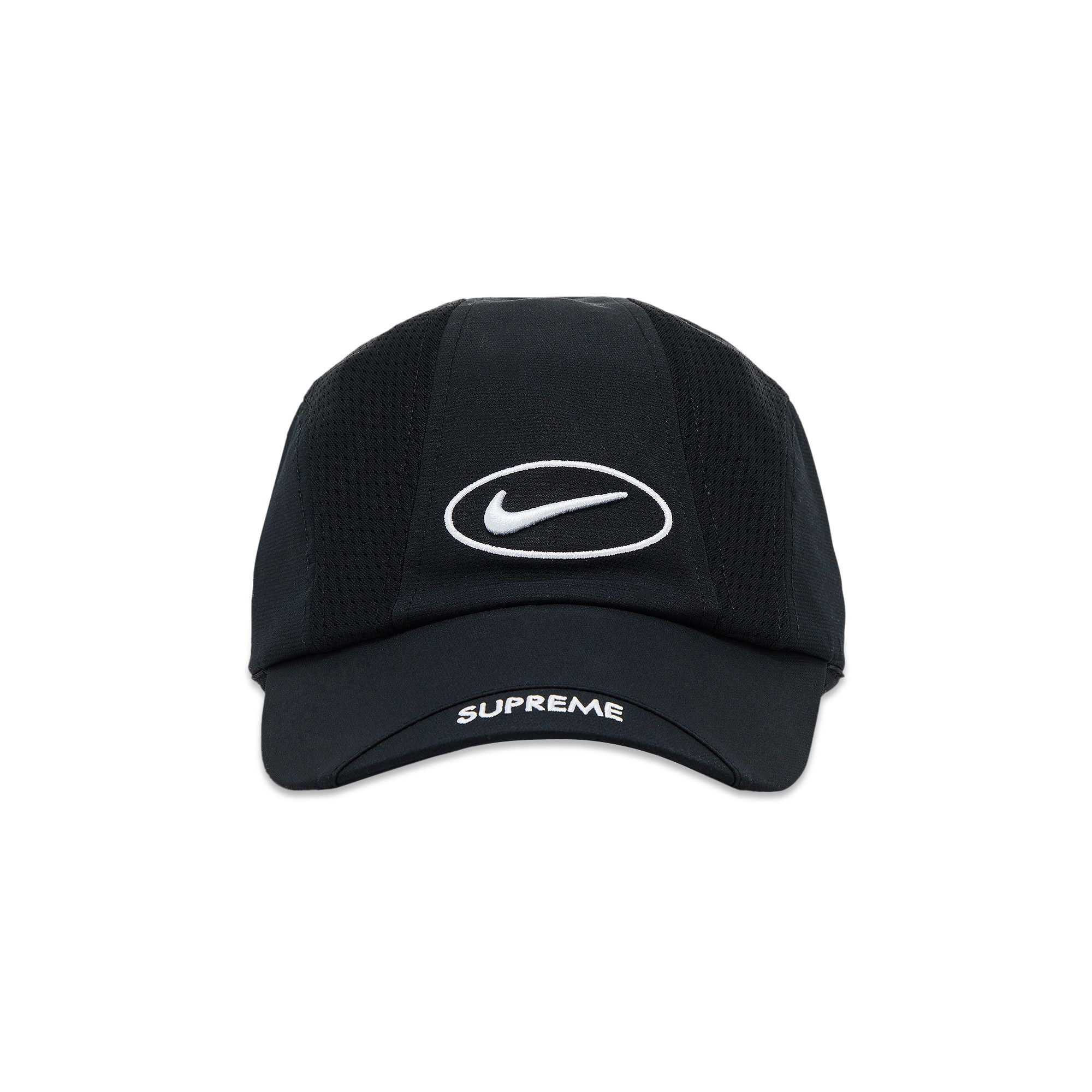 Buy Supreme x Nike Running Hat 'Black' - SS25H1 BLACK | GOAT NL