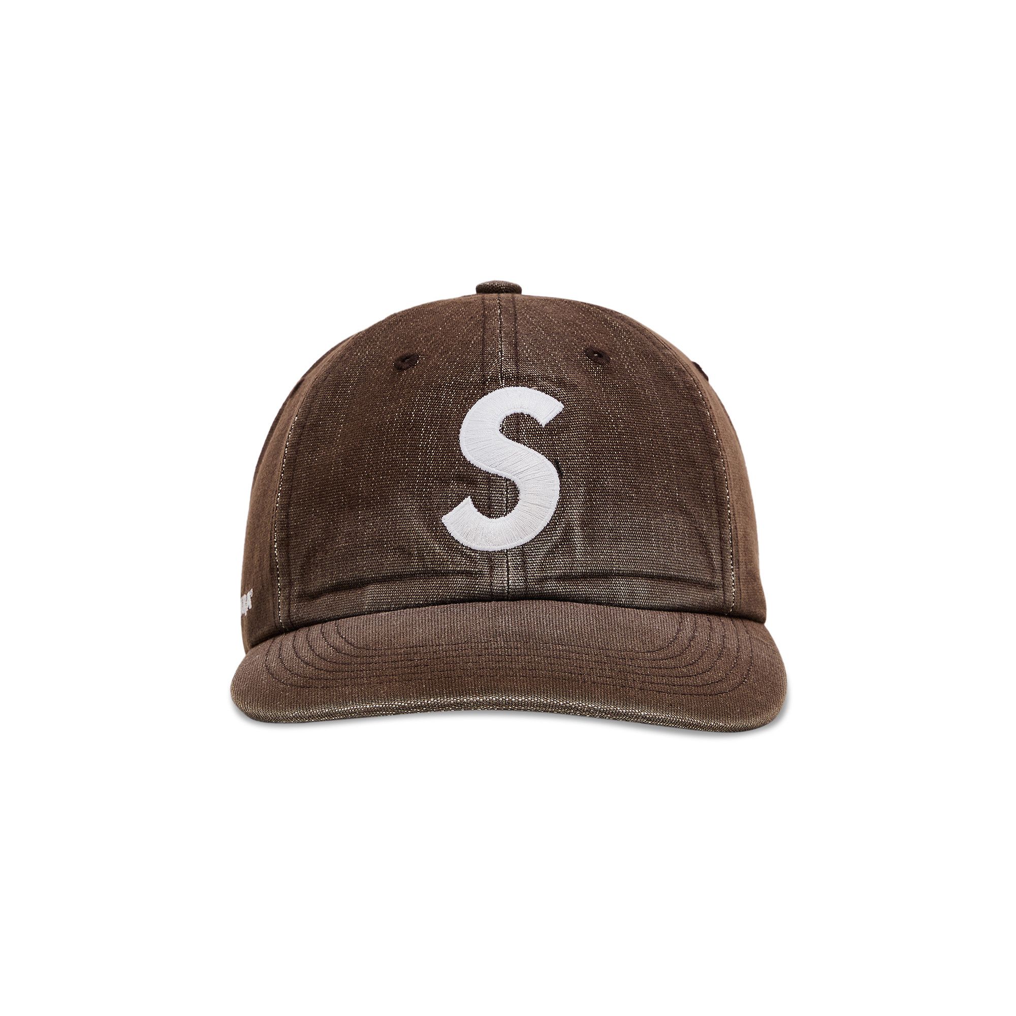 Buy Supreme Cordura Denim S Logo 6-Panel 'Brown' - SS25H90 BROWN