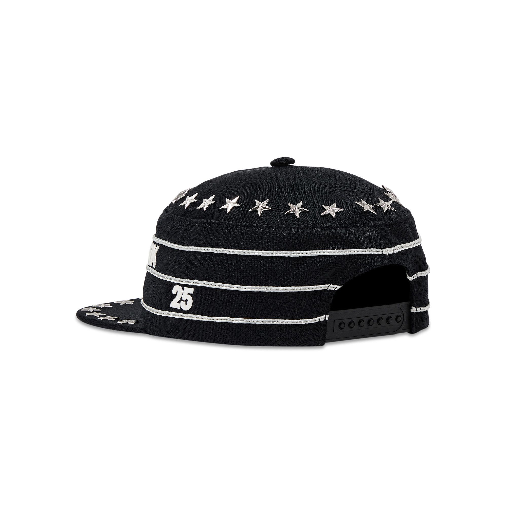 Buy Supreme Stars Studded Pillbox Hat 'Black' - FW25H67 BLACK | GOAT