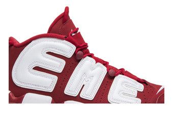 Buy Nike Supreme x Air More Uptempo 'Red' - 902290 600 | GOAT