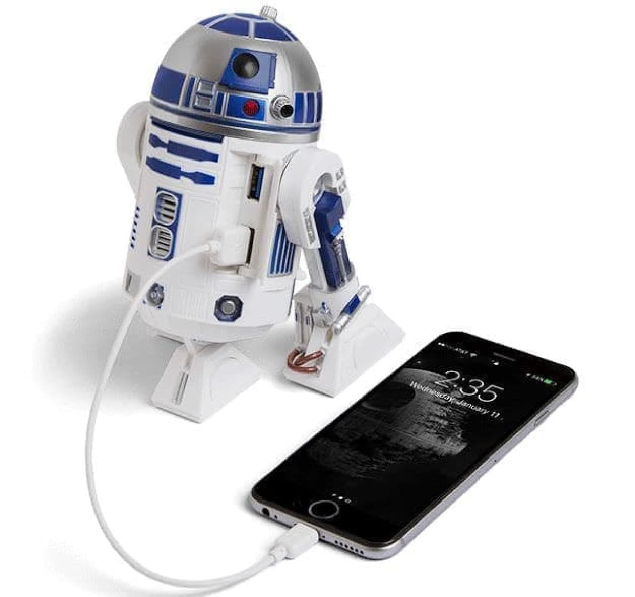 R2-D2型のUSB 3.0ハブはいかが？…「R2-D2 USB 3.0 Charging Hub
